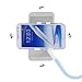 JJMG NEW CELL Phone Clip Holder For Desk, Bed Headboard, Wall Cabinet, Flexible 360° Rotation, Universal Device Stand, Lazy Pod, Gooseneck Long Arm Bracket Stabilize iPhone, Samsung, Google Phone，Blue