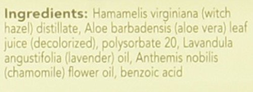 BRETANNA WITCH HAZEL TONER LAVENDER CHAMOMILE, 8.75 FL OZ
