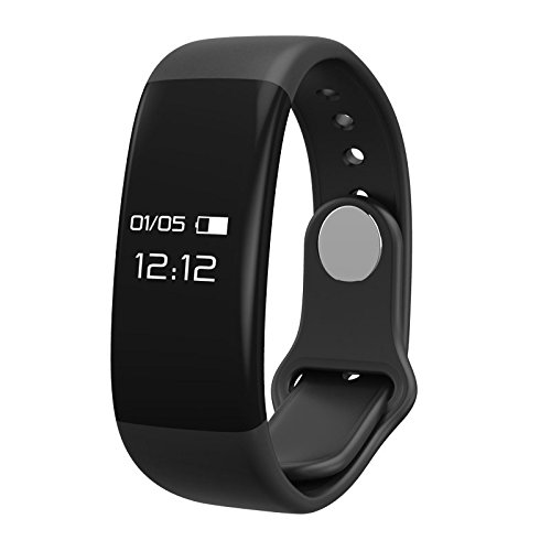 TechComm Y30 Water Resistant Fitness Tracker Heart Rate iOS and Android