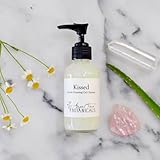 Kissed - Gentle Foaming Organic Gel Facial Cleanser with Chamomile & Rose Geranium, SLS-Free Natural Face Wash 4.5 oz