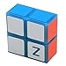 Cuberspeed Z 2x2x1 Super Floppy transparent blue Magic Cube 1x2x2 Speed cube