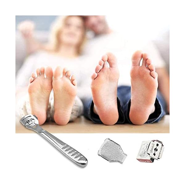 2-Pcs-Scraper-Foot-File-Pedicure-Callus-ShaverFoot-Hand-Care-Skin-Remover-File-for-Women-and-Men 2 Pcs Scraper Foot File Pedicure Callus Shaver,Foot Hand Care Skin Remover File for Women and Men