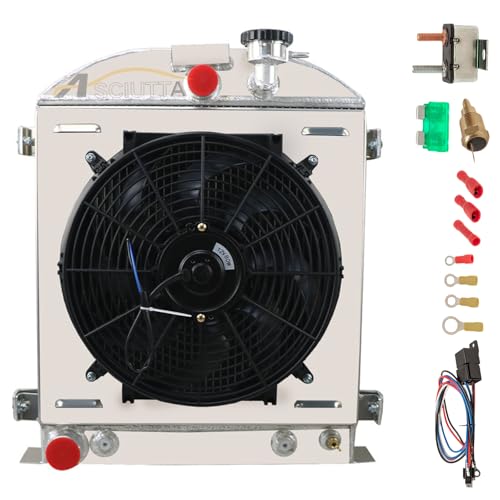 CoolingSnow 3-Row Aluminum Radiator