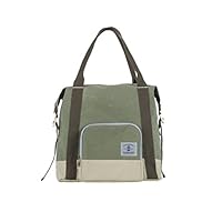 Humble-Bee All Heart Classic Unisex Diaper Bag Backpack - Large Cooler Pocket, Gel Pack, Changing Kit, and Stroller Straps - Olive Green