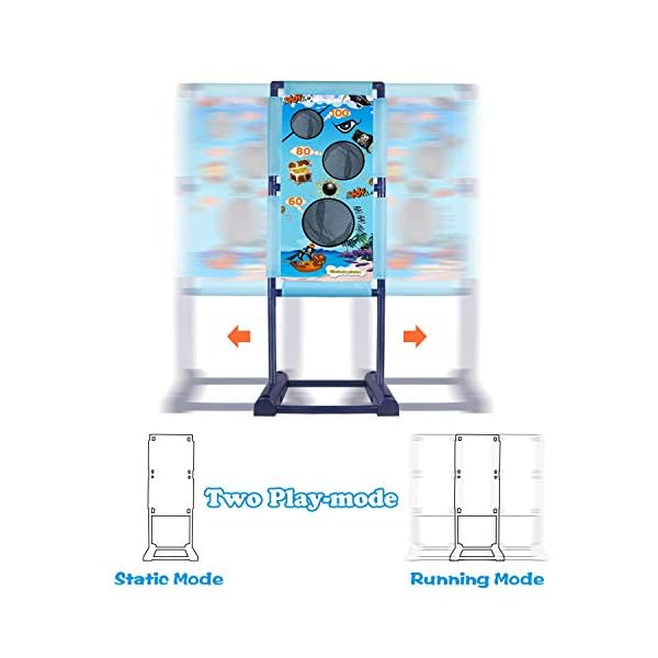 DX-DA-XIN-Moving-Shooting-Targets-Game-Electric-Scoring-Target-Kids-Toy-with-2-Popper-Guns-18-Foam-Balls-Outdoor-Garden-Toys-Gifts-for-Boys-Girls-110-x-42cm DX DA XIN Moving Shooting Targets Game Electric Scoring Target Kids Toy with 2 Popper Guns 18 Foam Balls Outdoor Garden…