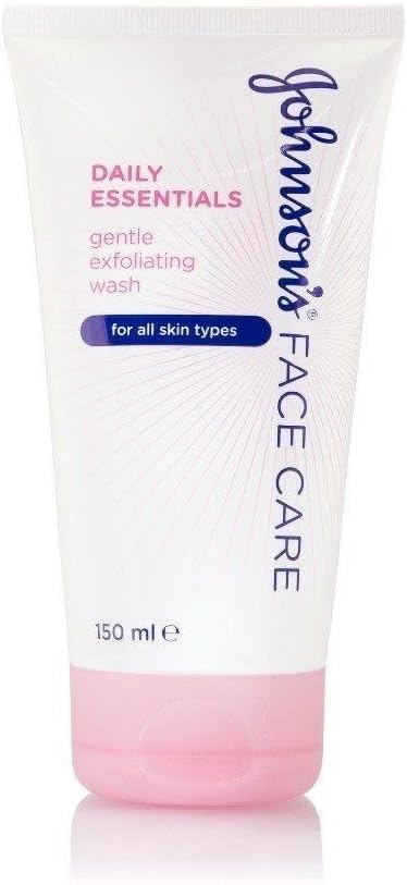 Johnsons Daily Essentials Gentle Exfoliating Wash 150ml Face Cleanser for All
