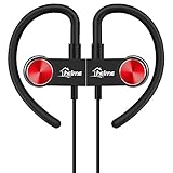 Bluetooth Headphones Wireless for Running sport Earbuds with Mic iphone samsung Earphones Noise Cancelling Headset True HD Sound Stereo Earpiece CSR 8645 IPX5 Waterproof Sweetproof HELME (black)