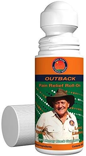 Outback Pain Relief 50Ml Roll-On Bottle Chosen By Sufferers Of Arthritis, Fibromyalgia, Tendonitis, Bursitis, Gout, Knee Pain, Muscle Injury, Joint Pain, Rheumatoid, Tennis Elbow