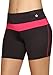SL Women's Compression Athletic Shorts Running Gym Workout 61510 Fuchsia L