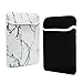 TOP CASE - Marble Pattern Reversible Sleeve Bag Cover for Most 13