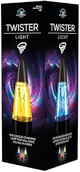 Funtime Gifts Twister Water Tornado LED Colour-Changing Lamp 25cm view 2