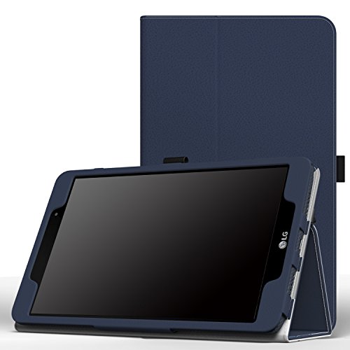 MoKo LG G Pad III 8.0 / G Pad X 8.0 Case - Ultra Compact Slim Folding Stand Cover Case for G Pad X 8.0 Tablet (T-Mobile V521WG), G Pad III 8.0 V525 8-Inch Tablet 2016 Released, INDIGO