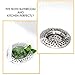 Bathtub Strainer Hair Catcher - Kitchen Strainer Sink - Bath Sink Strainer 3 Inch - Stainless Steel Sink Strainer for Kitchen Sink and Bathroom - Drain Catcher for Food, Hair and Waste