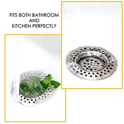 image for LinesOne Portable steel hair catcher Pack of 3, Standard strainer drai
