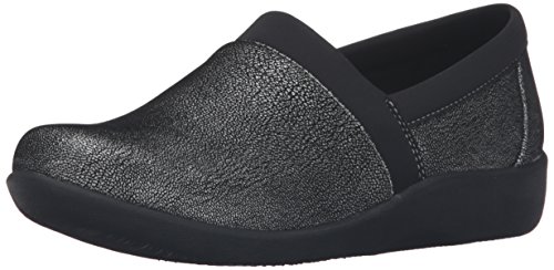 clarks cloudsteppers womens silver