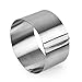 Blacklip Kitchen Pastry Tools Stainless Steel Mousse Cake Ring Mold (6-12