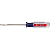 CRAFTSMAN Screwdriver, Slotted, Acetate Handle, 3/16 IN X 4 IN (CMHT65021)