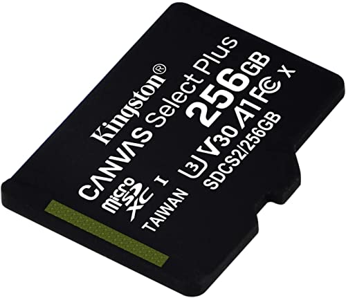Kingston Canvas Select Plus microSD Speicherkarte, SDCS2/256GBSP Class 10