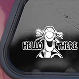 TIGGER TIGER White Decal Sticker Wall Laptop Notebook Die-cut White Decal Sticker