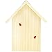 Gardirect Wildlife Wooden Ladybird House, Lacewing Home, Natural Insect Hotel