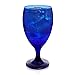 Libbey Premiere Cobalt Iced Tea Goblet Beverage Glasses, 16.25-ounce, Set of 12