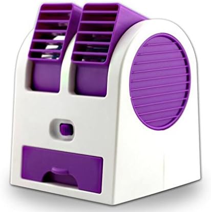 1PCS Adjustable Aircon Dual Air Outlet Mini Table with USB Plug and Built-in Battery Box, Fan Portable Mini Aircon Fan for Home and office School (with Free Gift)