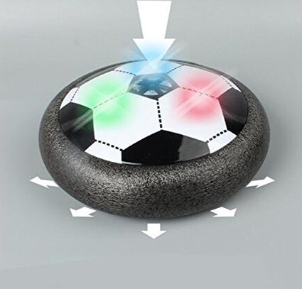 HoverBall Indoor Fußball Spielzeug für Kinder, Svance Air football Power Soccer Disk mit LED Buntes Licht für Jungen und Mädchen spielen Sport Spiele mit 3-5 Jahren Alt