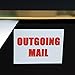 Outgoing Mail Magnet - 3x4 Inch Mailbox Notification Magnets