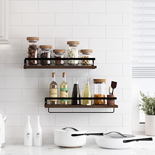 SODUKU Floating Shelves Wall Mounted Storage Shelves for Kitchen