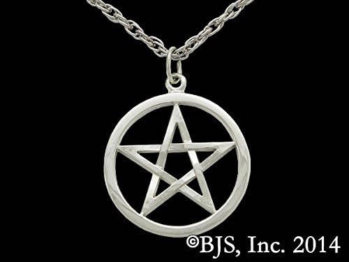 Harry Dresden's © Pentacle Necklace in White Bronze -The Dresden Files© Jewelry DRES-01WB