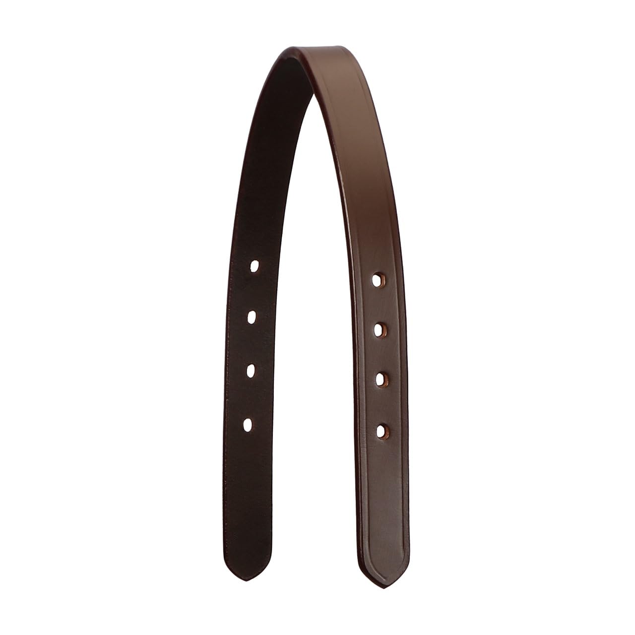 SIE Replacement Leather Crown Pieces for Breakaway Safety Halters 24-inch (Brown)