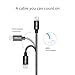Airsspu iPhone Cable,3Pack(6FT/10FT/10FT)Nylon Braided Lightning Cable USB Cord Charging Cable for iPhone 5/5S/5C/SE 6/6S 6 Plus/6S Plus, iPad mini/Air/Pro iPod touch (Black Gray)