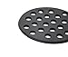 Round cast Iron Bottom fire Grate for Big Green Egg, BBQ high Heat Charcoal Plate fit for S/Mini/Medium Big Green Egg fire Grate Grill Charcoal Replacement Parts Green Egg Accessories-6.5in MFGC