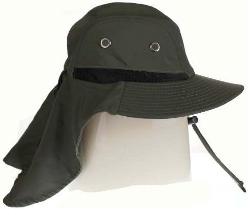 hat with back flap