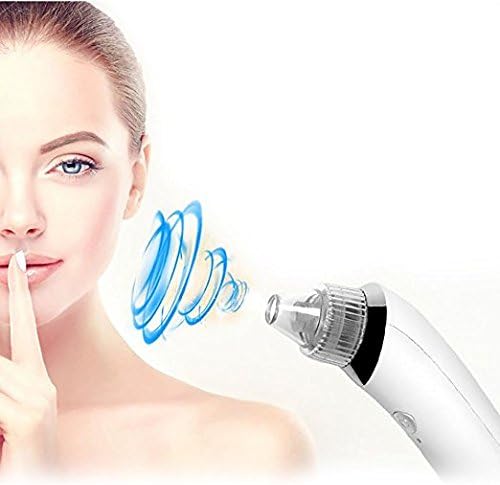 Blackhead Removal, Colgear Electronic Facial Pore Cleaner Acne Remover Utilizes Pore Vacuum Extraction (White)