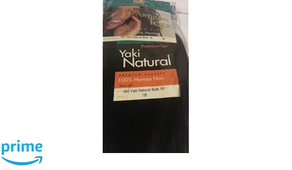 Amazon Com Sensationnel Premium Too 100 Human Hair Yaki Natural