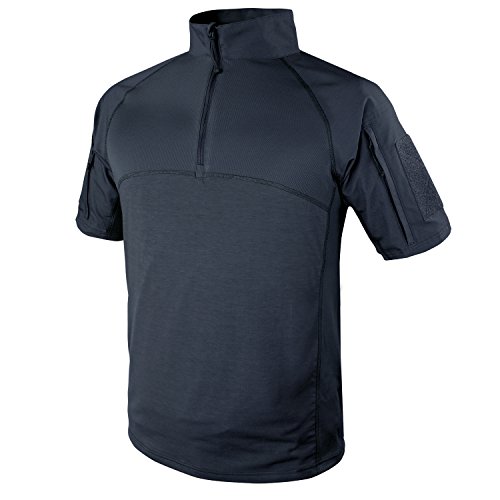 Condor Outdoor Tactical Short Sleeve Combat Shirt (XX-Large, Navy Blue)
