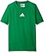 adidas Big Boys' Climalite Short Sleeve Tee, Green, Small/8