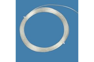 ANROOKIE Transparent Plastic Boning Roll, 0.8-1.8mm PP Corset Strips Webbing Boning, 27 Yard Lengths for Lingerie, Dresses & DIY Sewing Supplies Gift for Sewing Fans (Transparent, 1.2 mm)