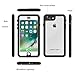 ORDTBY iPhone 7 Plus/8 Plus Waterproof Case, Underwater Full Sealed Cover IP68 Certified for Waterproof Snowproof Shockproof and Dustproof Case for iPhone 7 Plus/8 Plus - 5.5 inch(Clear)