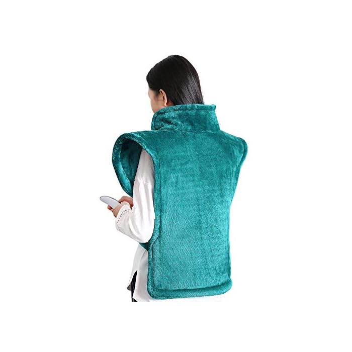 Mothers Day Gifts: MaxKare Electric Heating Pad Neck Shoulder and Back Heating Wrap Back Pain, Sorness, Stress Relief…