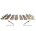 Snap Set with Long Posts for Thick Fabric or Carpet, All Stainless Steel Parts Except The Eyelet,10 Pc. Set