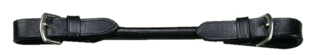 Amesbichler Pelham Leather Strap - Round Stitched - 1 Pair - Horse Bit