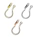 3PCS Fake Faux Septum Clicker Cute Hanger Nose Ring Hoop Tribal Non Piercing Clip on Jewelry Heart Clip on