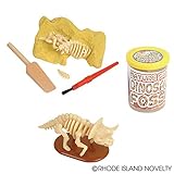 Dinosaur Fossil - Nature Sand Dino Dig Stocking Stuffer - 3pc