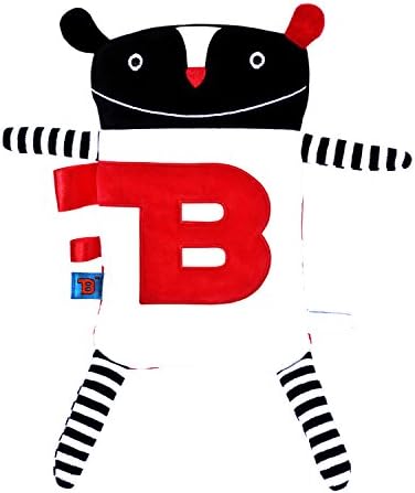 LULLALOVE Mr B Warming Comforting Child Baby Toddler Soft Toy Rustling Stimulating Safe