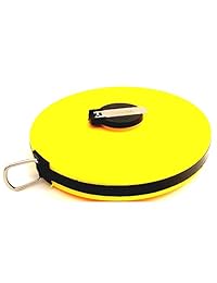 Deporte Arte 30 m cinta métrica cinta métrica suave Regla de fibra cinta de piel cinta cinta , mano Cranked construcción sitio medir regla