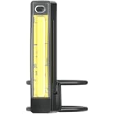 Knog Plus Front Bike Light - COB LED Bicycle Light - Bike Headlight Mounts on Handlebars, Front Forks, Helmet or Clips on Clothing - USB Rechargeable, Waterproof, Ultralight Cycling Safety Light,Black