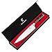 Kitchenel 8 inch chef knife - Pro high carbon stainless steel kitchen knife with a gift case - Very sharp German chef's knife for professional cutting and slicing - Essential for gourmet cooking
