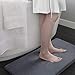 Memory Foam Bath Mat, Set of 2 0.8 Inch Thickness Absorbent Bathroom Mat and U-Shaped Toilet Floor Rug Best Gifts for Mother's Day